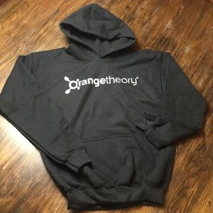 OrangeTheory Black Heavy Blend Hoodie Youth